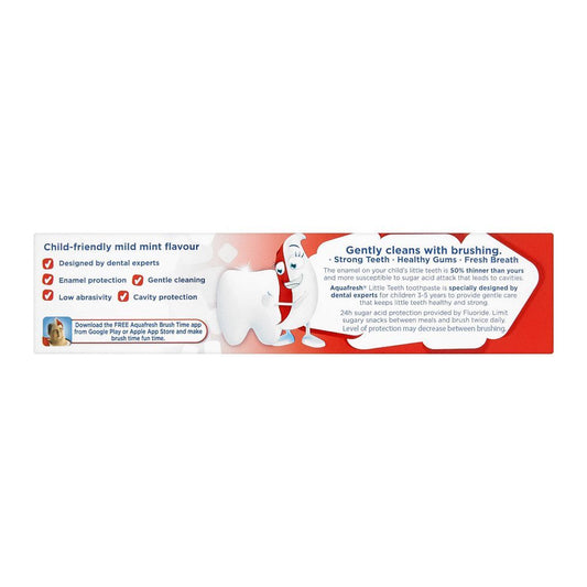 ایکوا فریش کڈز 3-5 لٹل ٹیتھ ٹوتھ پیسٹ 50 ملی لٹر