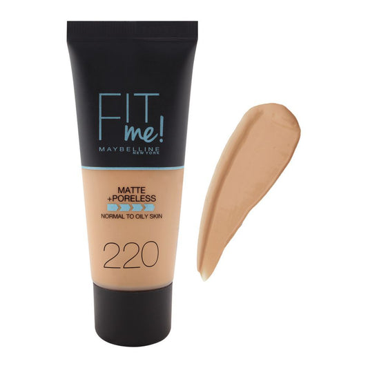 MAYBELLINE FIT ME FOUNDATION TUBE MATTE + PORELESS NORMAL TO OILY