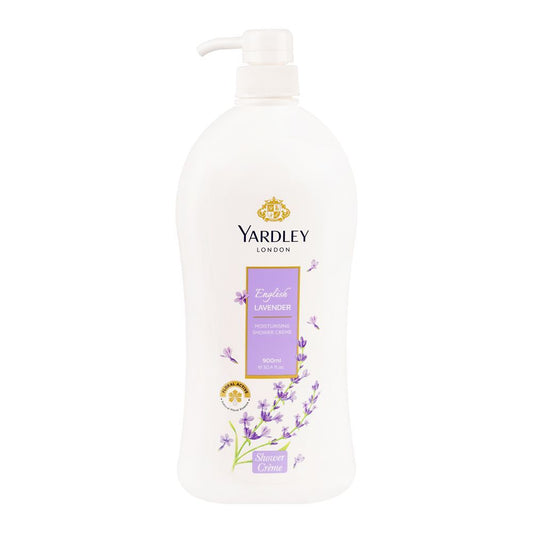 Yardley London English Shower Cream – 900ml Luxurious Body Cleanser