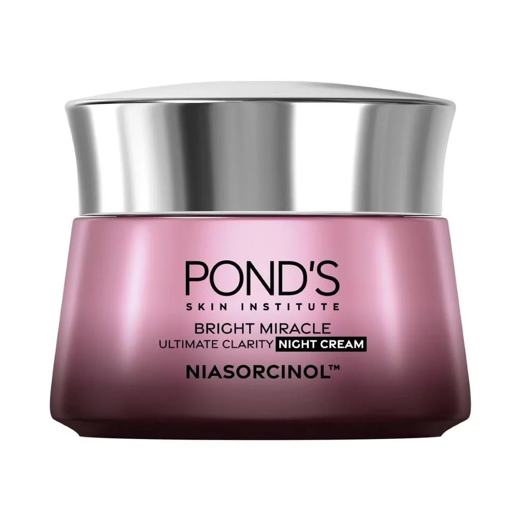 PONDS BRIGHT MIRCALE NIASORCINOL SFP30 DAY+Night CREAM 45 GM