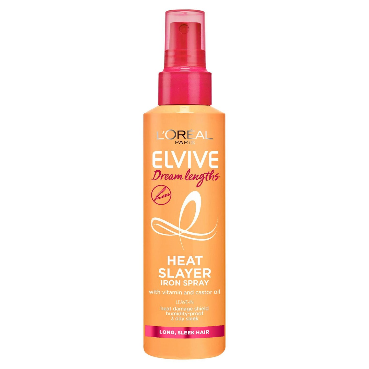 Loreal Elvive Dream Length Heat Slayer Iron Spray with Vitamins and Castor Oil