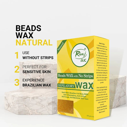 Beads Wax Natural &Rose Beads Wax (150g)