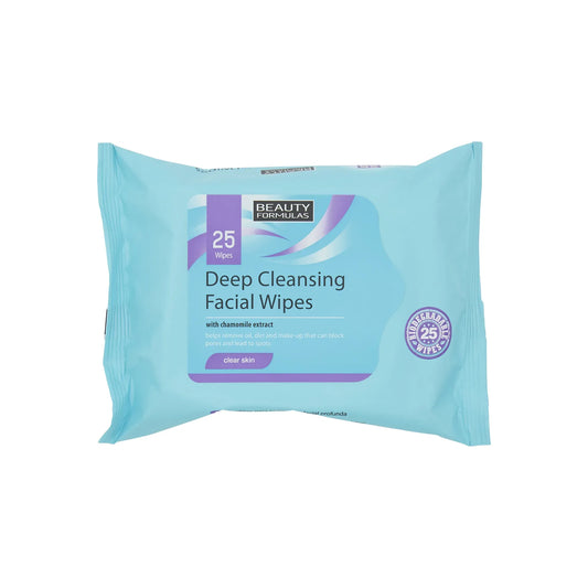 Beauty Formulas Cleansing Facial Wipes – Refresh & Revitalize On-the-Go