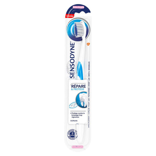Sensodyne مرمت اور اضافی نرم ٹوتھ برش کی حفاظت