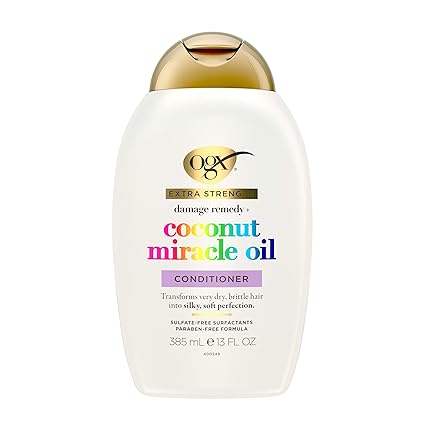 OGX Nourishing + Coconut Miracle Oil Conditioner – Repair & Restore Dry, Damaged Hair