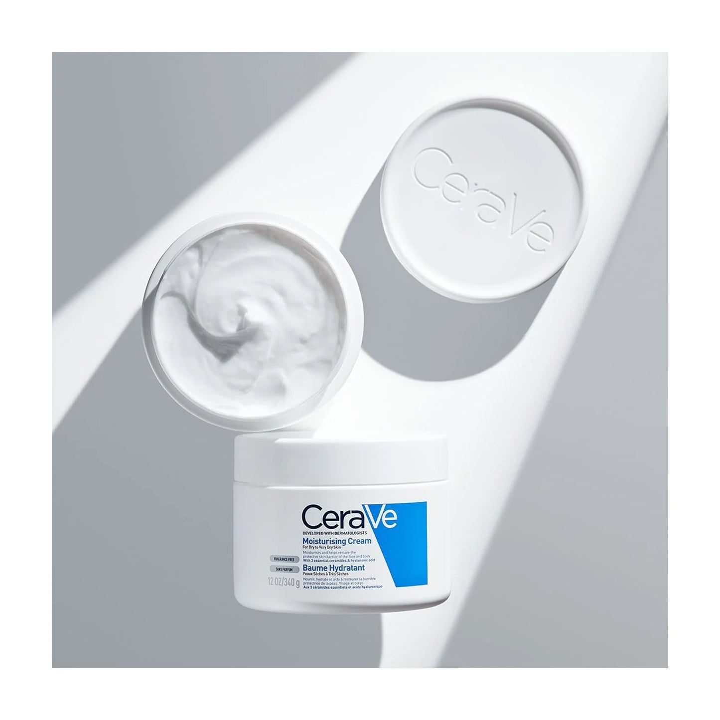 خشک سے بہت خشک جلد کے لیے Cerave Moisturizing Cream 340gm