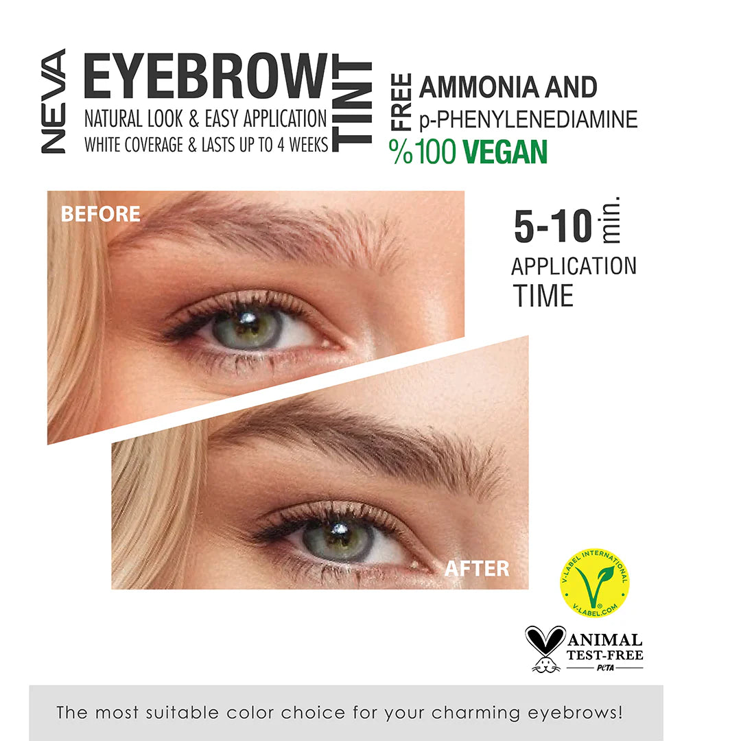 Neva Eyebrow Tint – Long-Lasting, Natural-Looking Brow Color