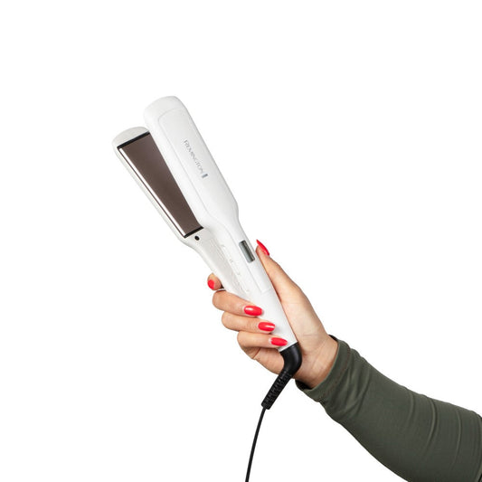 REMINGTON S5527 PRO سرامک ایکسٹرا وائیڈ پلیٹ بال سیدھا کرنے والا