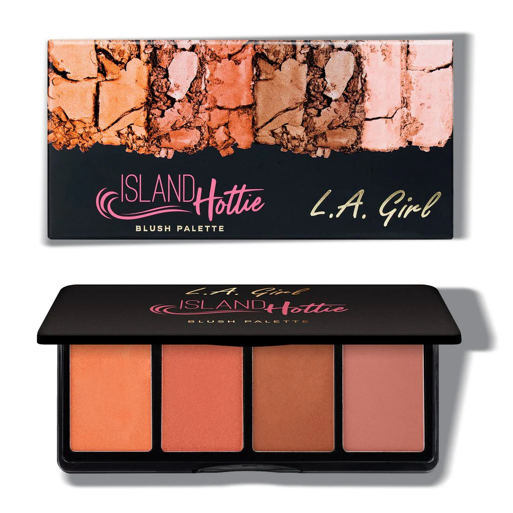 L.A. Girl Island Hottie Blush Palette – Sun-Kissed Tropical Glow