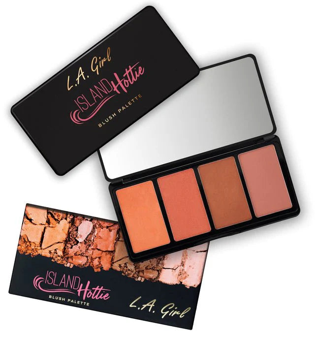 L.A. Girl Island Hottie Blush Palette – Sun-Kissed Tropical Glow