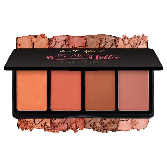 L.A. Girl Island Hottie Blush Palette – Sun-Kissed Tropical Glow