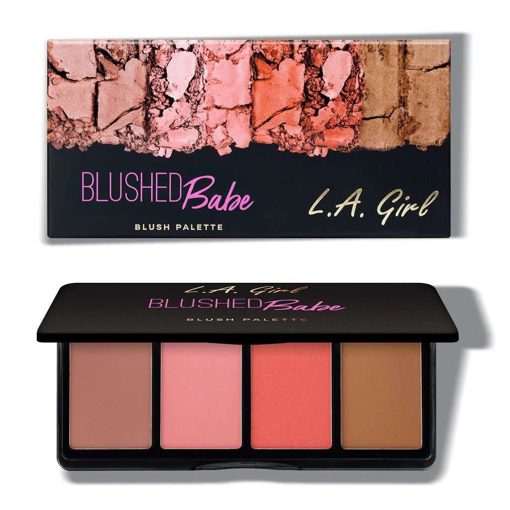 L.A. Girl Blushed Babe Blush Palette – Radiant Rosy Perfection
