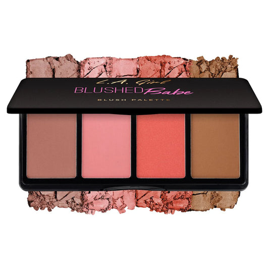 L.A. Girl Blushed Babe Blush Palette – Radiant Rosy Perfection