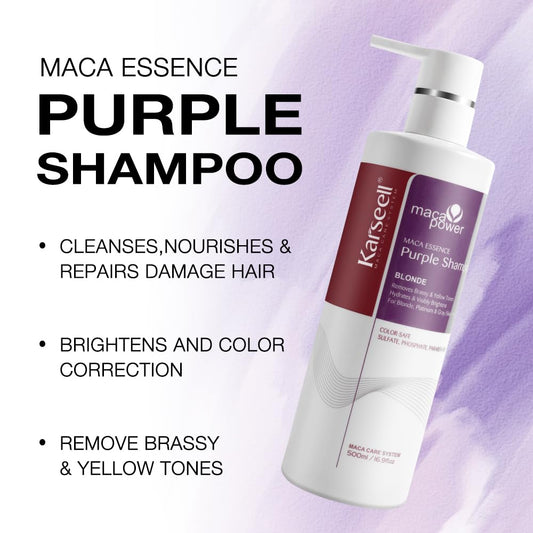 Karseell maca power Purple Shampoo 500ml
