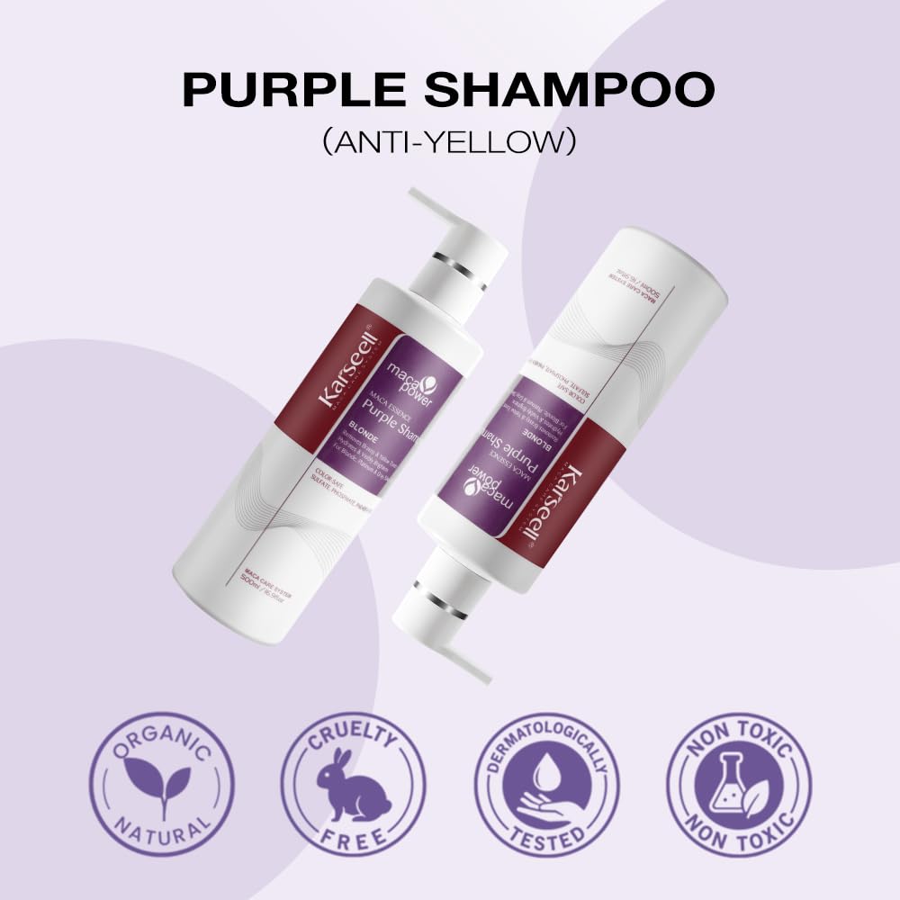 Karseell maca power Purple Shampoo 500ml