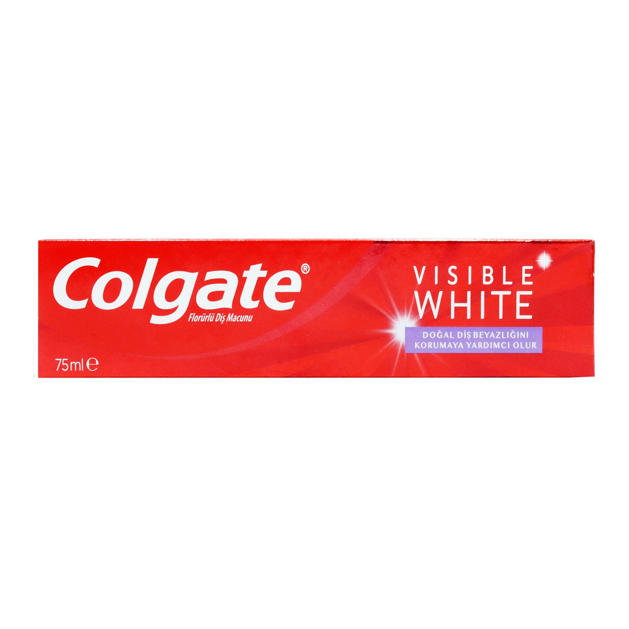 COLGATE TOOTH PASTE VISIBLE WHITE 75 ML