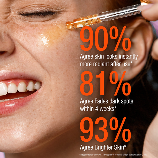 وٹامن سی برائٹننگ سیرم - چمکدار جلد کے لیے چمک اور چمک (30 ملی لیٹر)