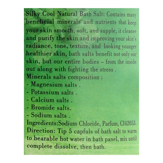Mineral Bath Salts, Freshy Minta, 300ml