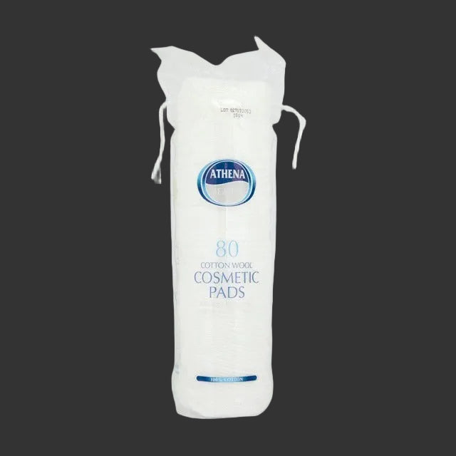 Athena Beaute 100% Cotton Wool Cosmetic Pads 80pcs