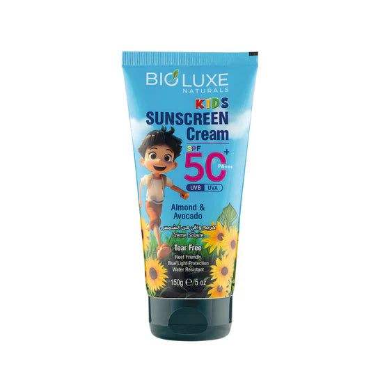 BIOLUXE Kids Sunscreen Cream SPF50+ Almond & Avocado (150 g)