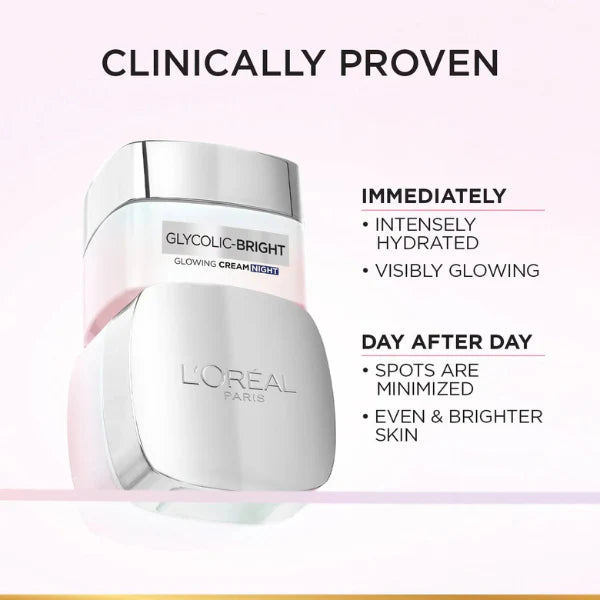 L’Oréal Paris Glycolic Bright Day Cream SPF 17 – 50 ml Radiance Booster