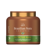 Brazilian Nuts Keratin Nutritive Mask - Intensive Nourishment for Strong, Smooth Hair