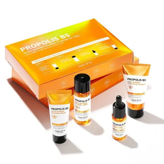 Some By Mi Propolis B5 Glow Barrier Calming Starter Kit: Essential Set for Soothing and Radiant Skin