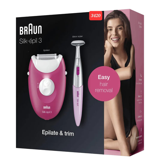 Braun Silk-épil 3 – Epilate & Trim