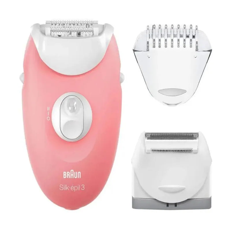 Braun Silk-epil 3: سلکی ہموار جلد کے لیے نرم، موثر اور دیرپا بالوں کو ہٹانا، SE-410