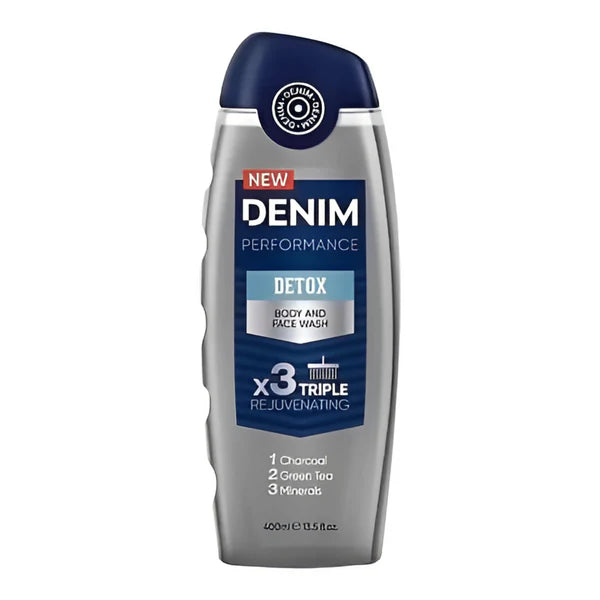 Denim Performance Shower gels Triple Revitalising 400ml