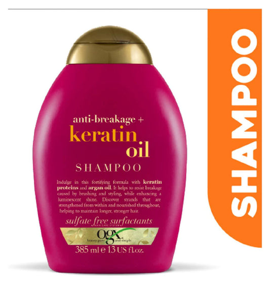 Ogx Anti Breakage Keratin Oil Shampoo 385ml