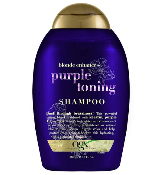 Ogx Purple Toning Shampoo 385ml