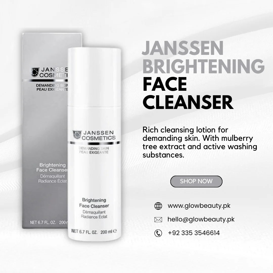 Janssen Cosmetics Brightening Face Cleanser – Radiant Glow with Every Wash
