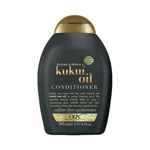 OGX Hydrate & Defrizz Kukui Oil Shampoo – Smooth, Humidity-Resistant Shine