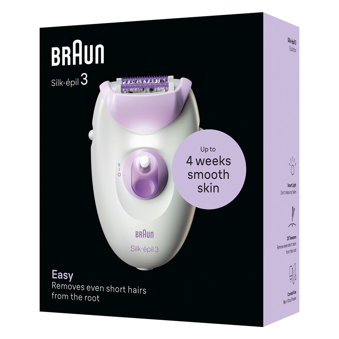 Braun Silk-épil 3 SE-3-000 Epilator – Gentle Hair Removal