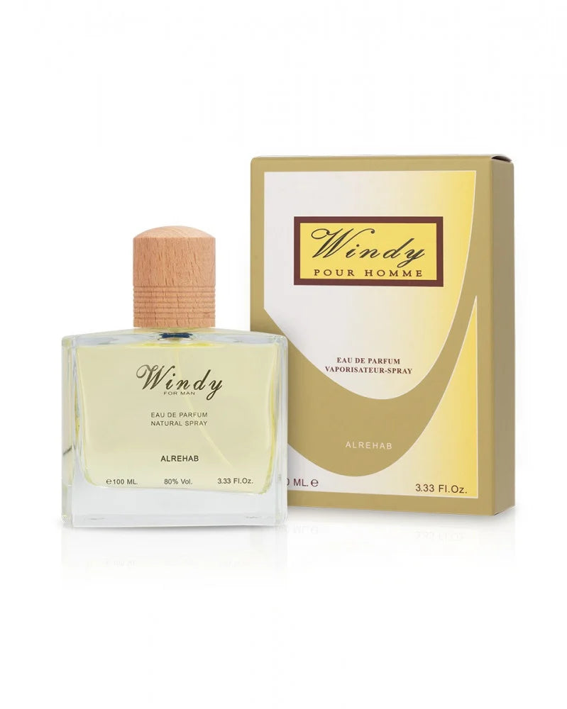 Alrehab Windy Pur Homme EAU DE Parfum vaporisateur Spray