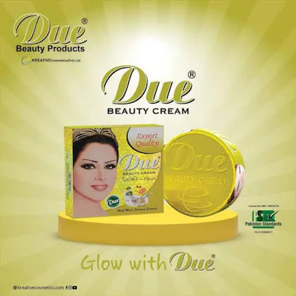 Due Beauty Cream – A Luxurious Blend for Radiant, Clear, and Naturally Glowing Skin