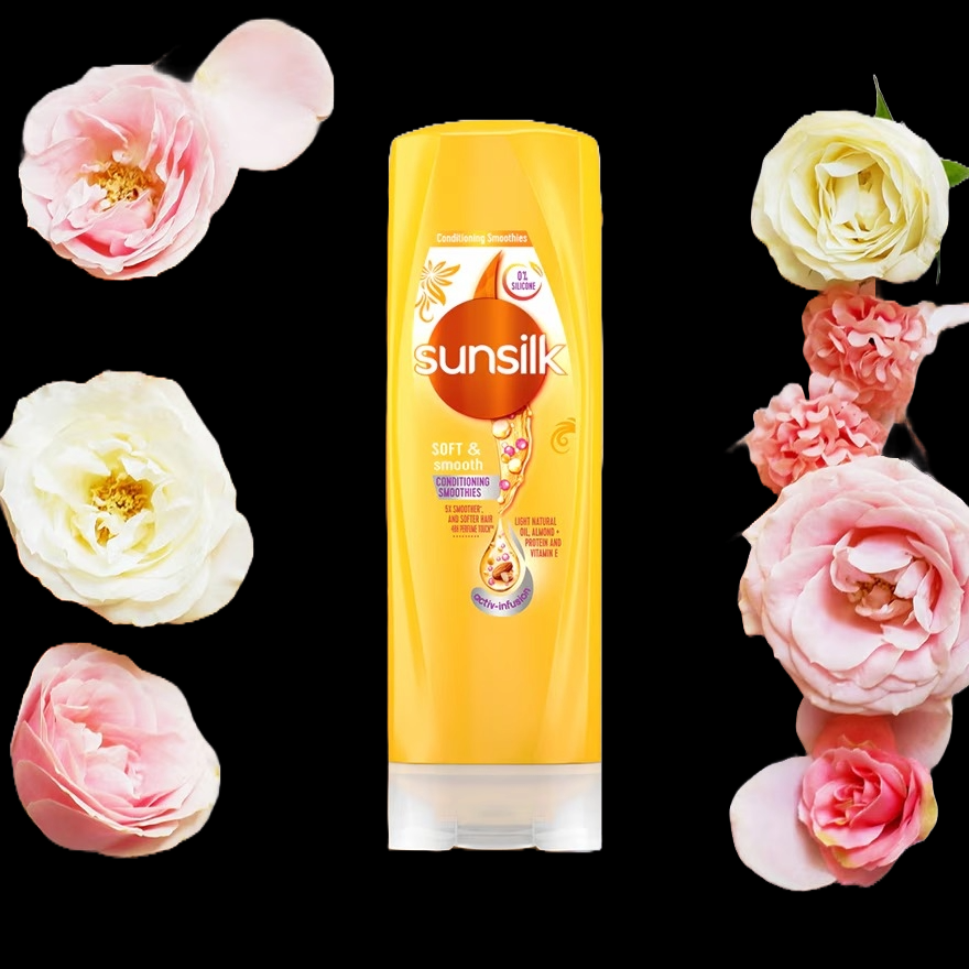 سن سلک ہیئر کنڈیشنر 300 ملی لیٹر – ہموار اور خوبصورت بالوں کے لیے حتمی دیکھ بھال