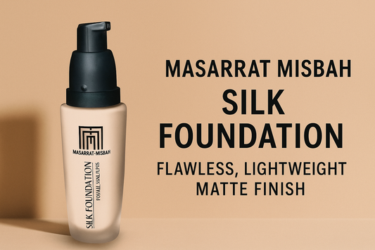 Masarrat Misbah Silk Foundation – Flawless, Lightweight Matte Finish