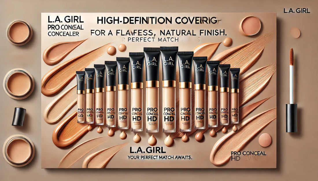 L.A. Girl Pro Conceal HD Concealer: High-Definition Coverage for a Flawless, Natural Finish
