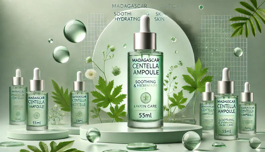 Madagascar Centella Ampoule – 55ml | Soothing & Hydrating Skin Care
