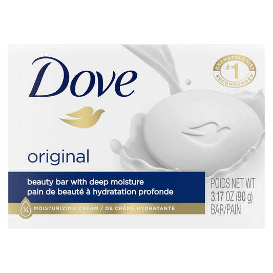 Dove Beauty Bar: Gentle Cleansing with Moisturizing Benefits