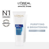 L'Oréal Paris Aura Perfect Milky Foam: Brighten and Purify for a Radiant Glow