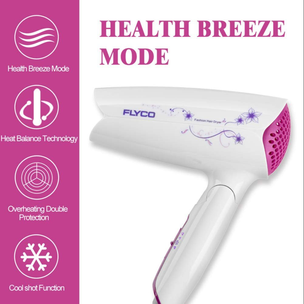 Flyco Fashion Hair Dryer 1200W