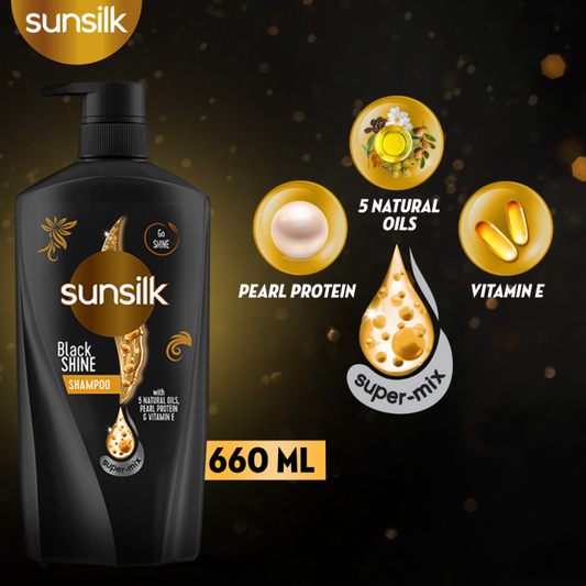 Sunsilk Nourishing Hair Care Shampoo - 660ml