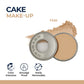 Kryolan Dry Cake Foundation – Matte Finish Compact Powder for Professional Makeup