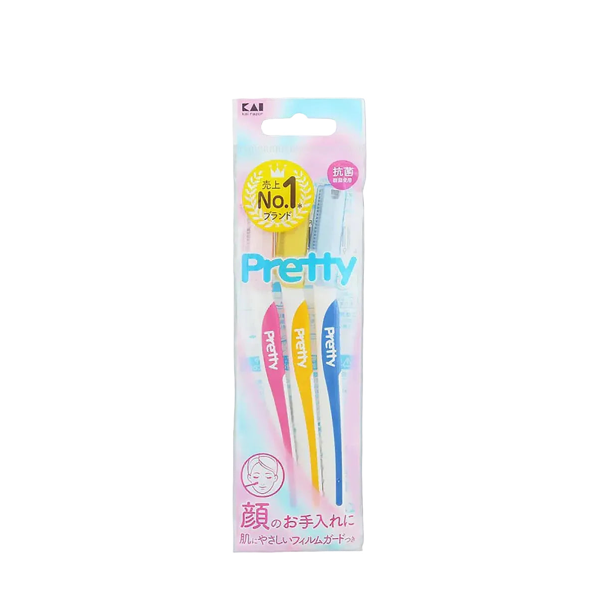 KAI Razor Pretty Razor Face 3 pcs