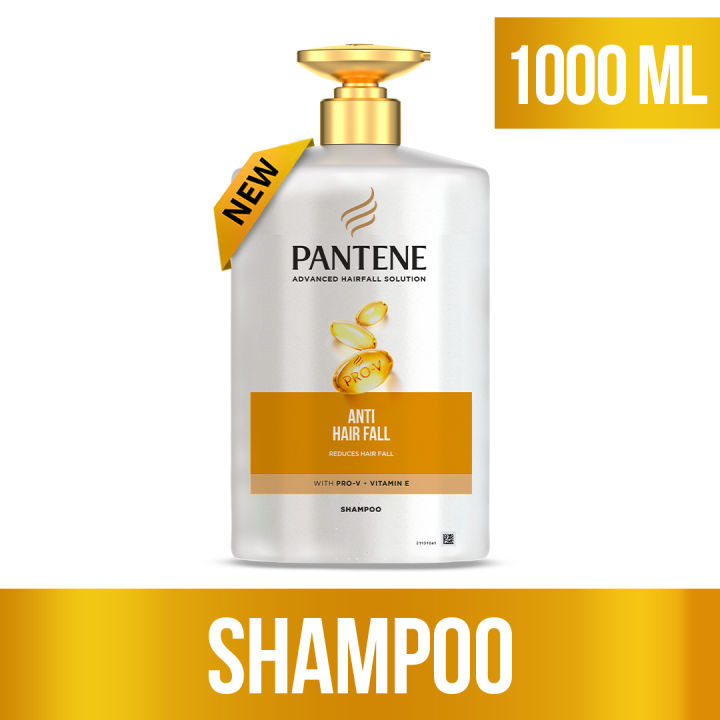 Pantene Shampoo 1000 ml – Deep Cleansing and Nourishment for Healthier Hair