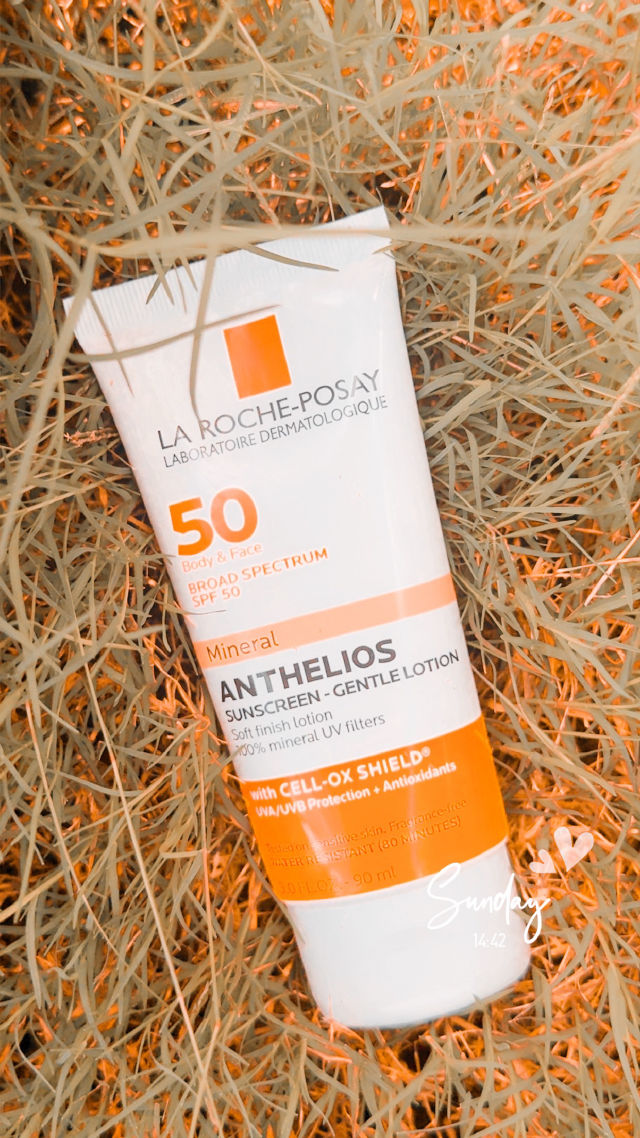 La Roche-Posay SPF 50 Gentle Lotion Mineral Sunscreen 90ml