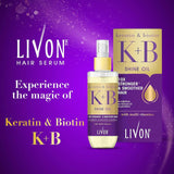 Livon Keratin & Biotin Smoothing Serum Oil 100ml